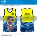 雞翼袖V領-VT-001e