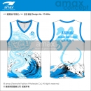 雞翼袖V領-VT-004a