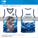 雞翼袖V領-VT-001b