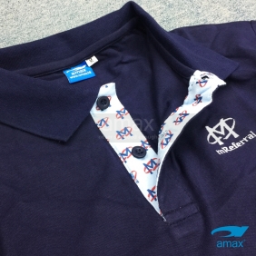 細節-POLO-內鈕筒滿印花