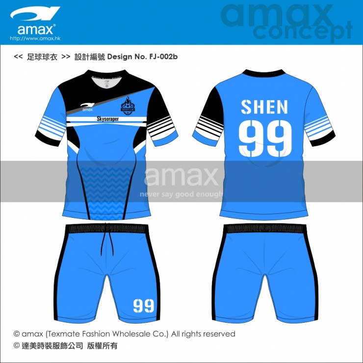 足球球衣-FJ-002b
